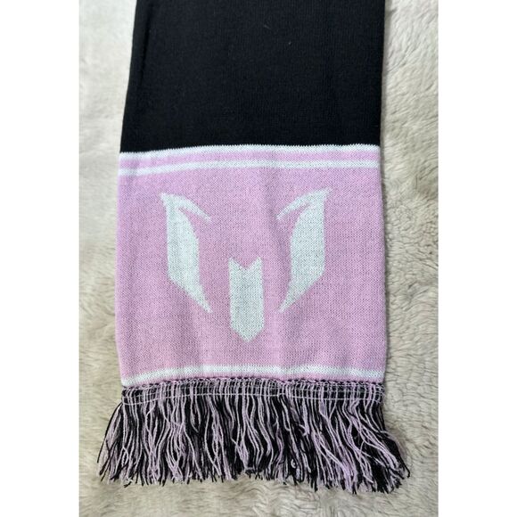 Adidas Lionel Messi Inter Miami Football Club Pink/Black Scarf soccer football - Picture 8 of 8